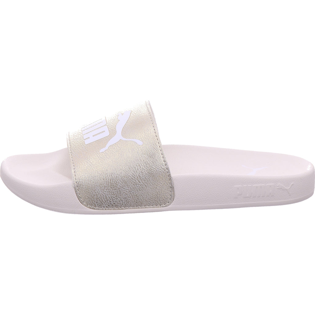 Puma Damen Badeschuh Leadcat 2.0 Metallic Whisper in gold
