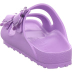 Birkenstock Mädchen Pantolette Arizona Flower Eva Kids in lila