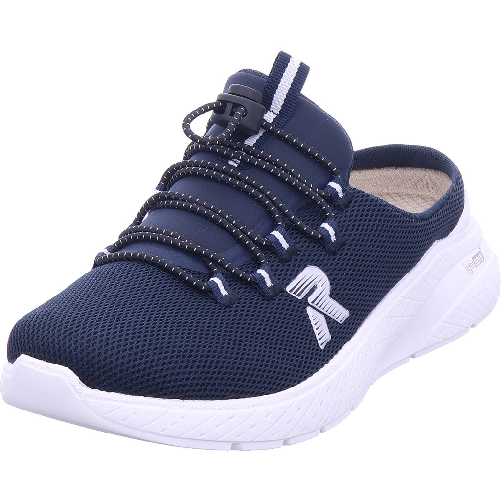 Rieker Women's Mule Fsk Women's Slip-On Shoes in blue