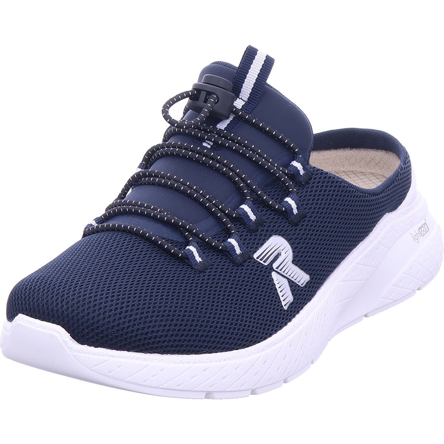 Rieker Women's Mule Fsk Women's Slip-On Shoes in blue