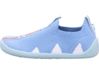 Affenzahn Jungen Barfußschuhe Hausschuh Knit Flinky Hai in blau