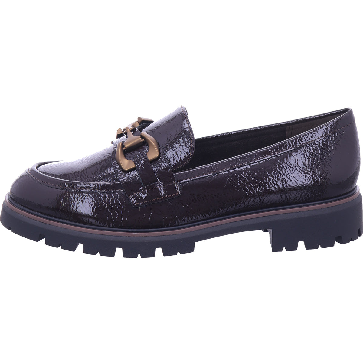 Marco Tozzi Damen Halbschuh  in dunkel-braun