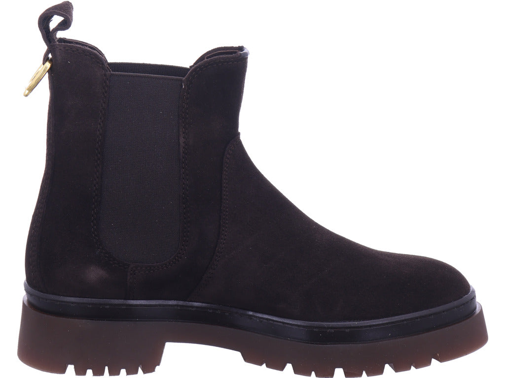Gant dámské kozačky Aligrey Chelsea Boot v hnědé barvě
