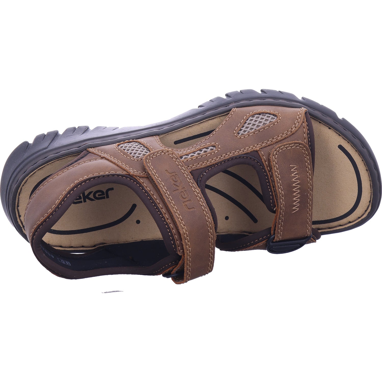Rieker Herren Sandalette  in braun