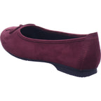 Jana Damen Ballerina  in bordo