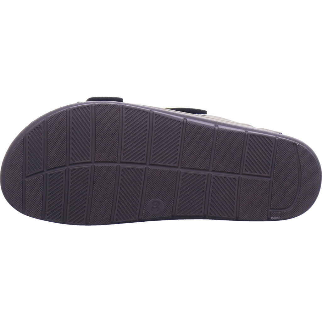Dámské pantofle Planet Footwear v zelené barvě