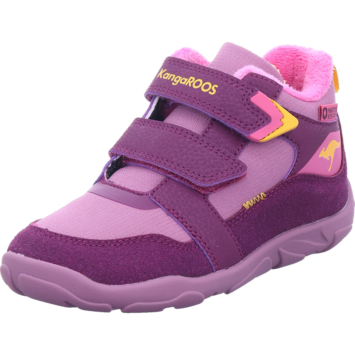 Dívčí kozačky KangaRoos Grashopper v růžové barvě