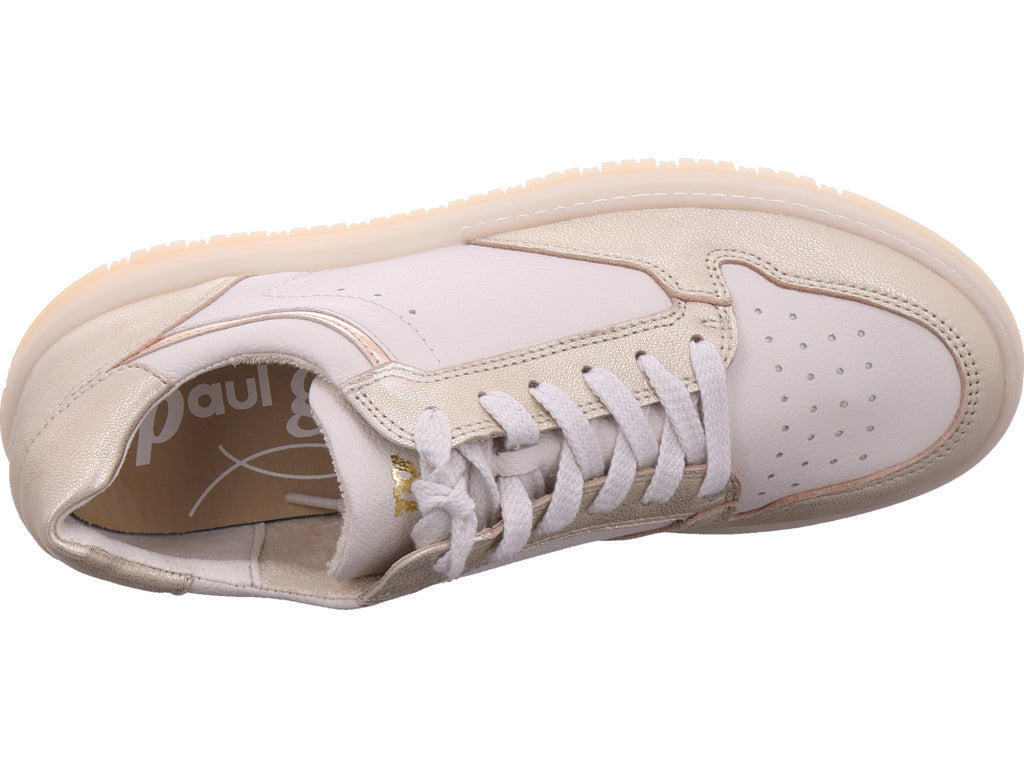 paul green women's sneakers in white