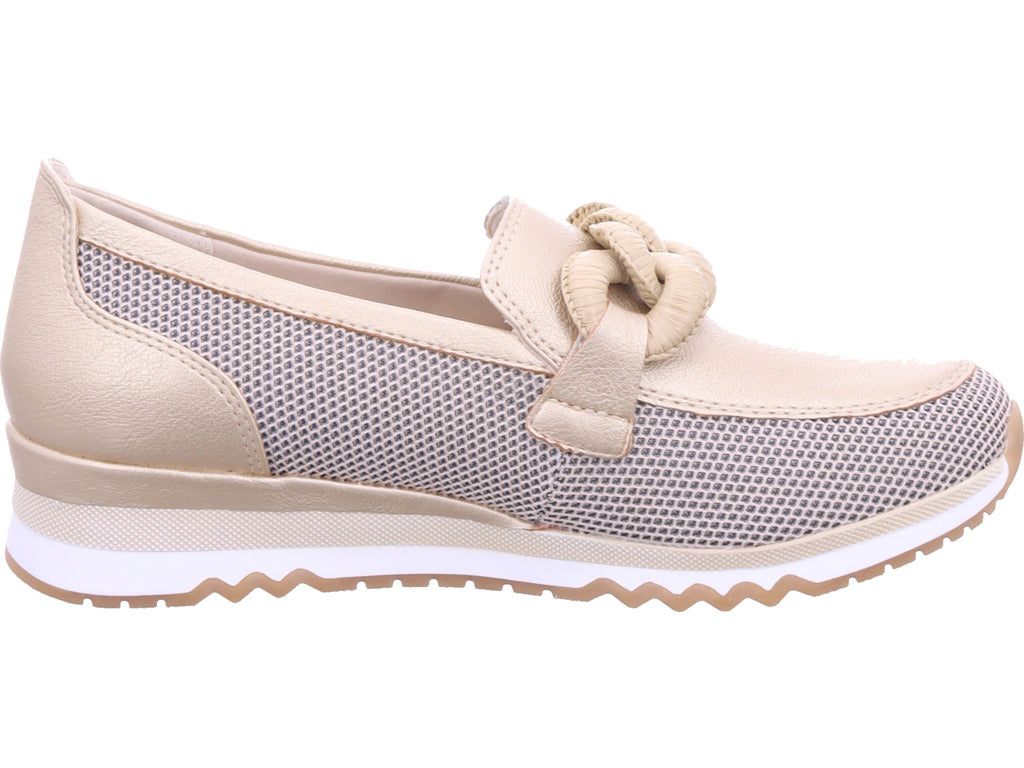 Marco Tozzi Women's Loafers in gold