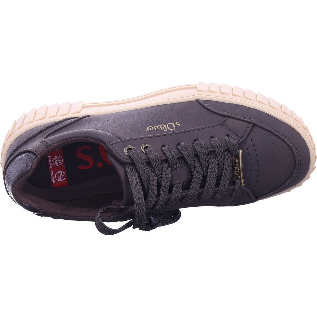 s.Oliver Damen Sneaker  in braun