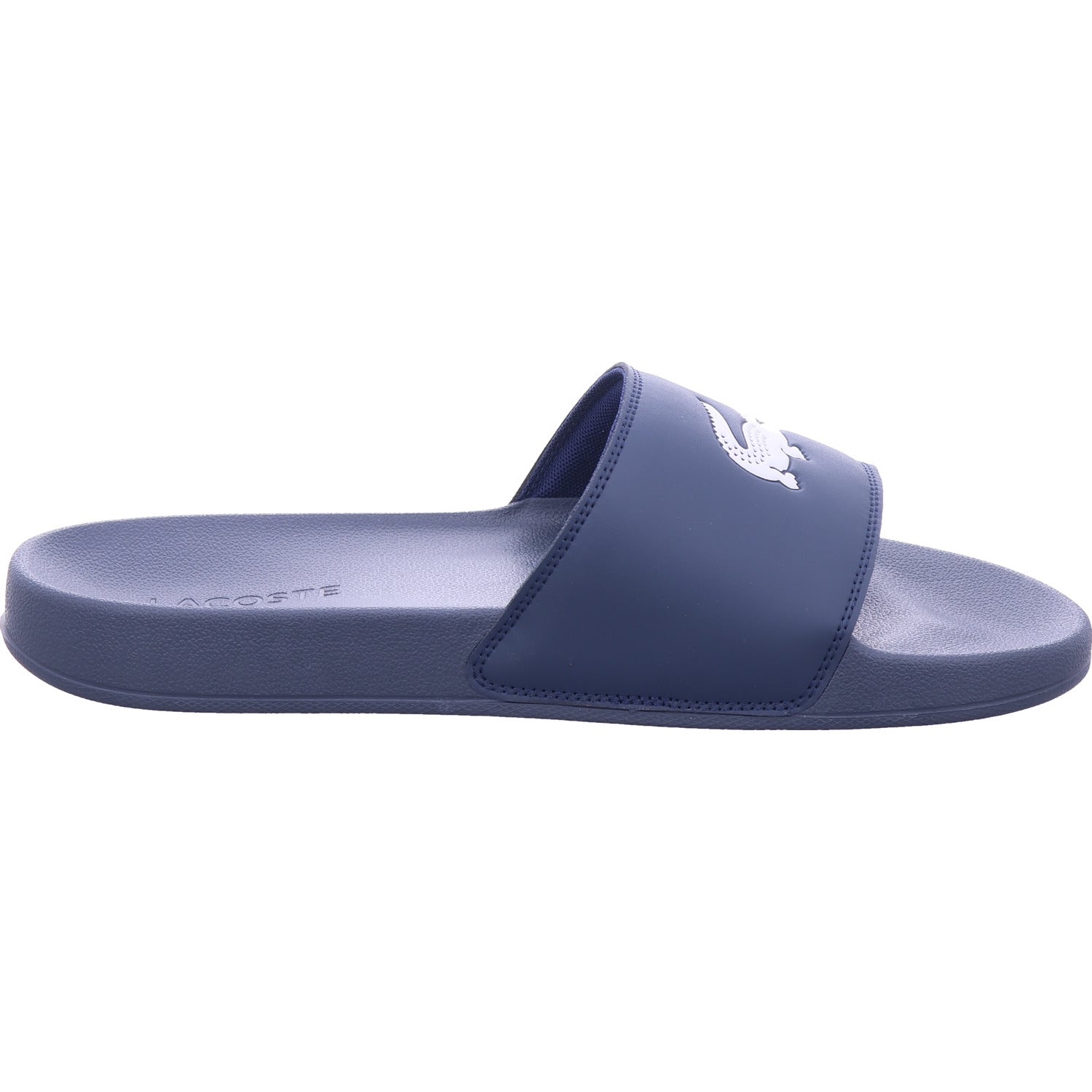 Lacoste Herren Badeschuh Serve Slides in blau