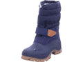 Lurchi Unisex – Dětské sněhule Moonboot Finn v modré barvě