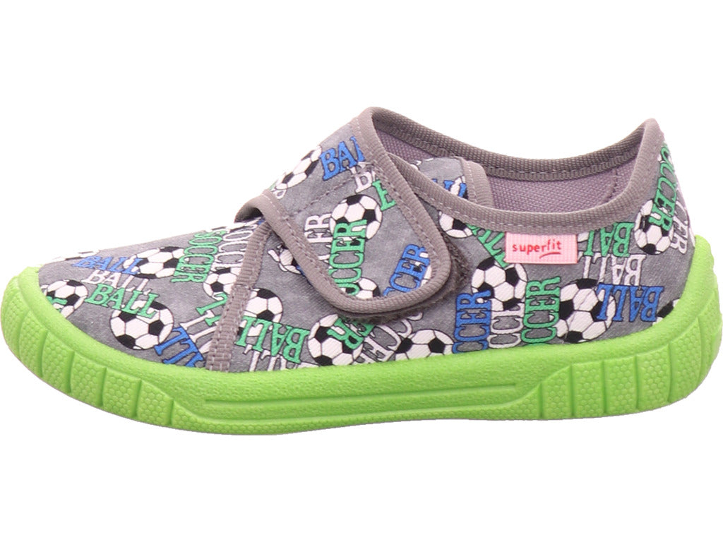 Superfit Boys' Slipper Bill in Grey