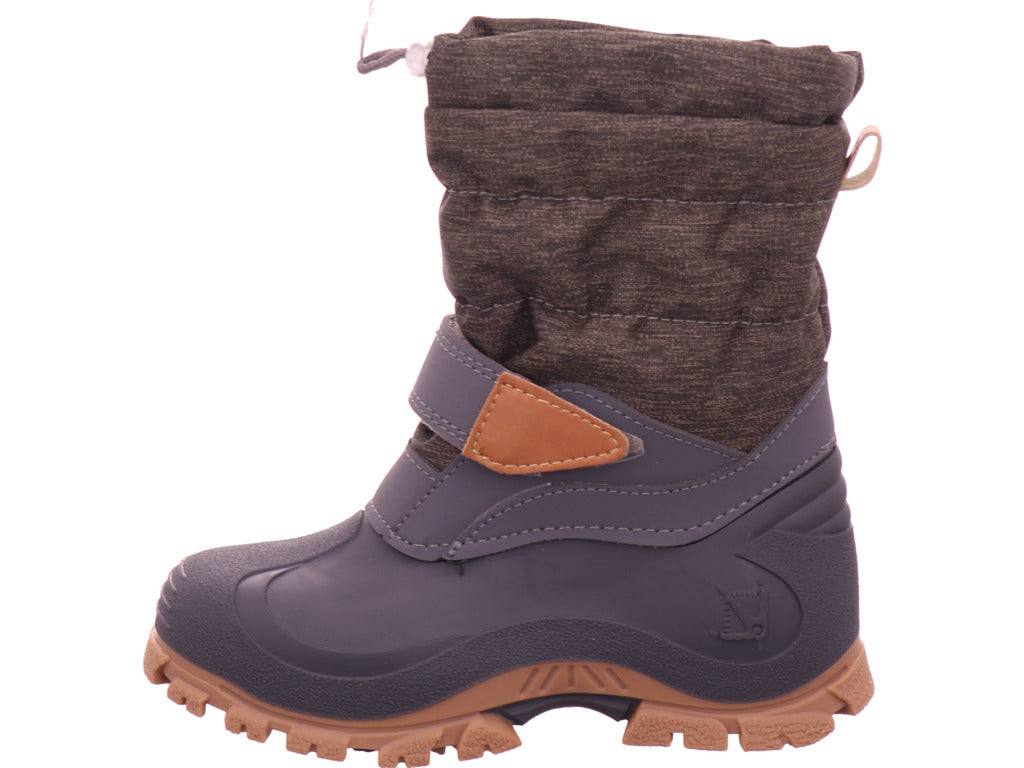 Lurchi Unisex - Kids' Moon Boots Finn in Grey