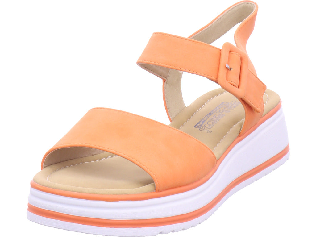 Shoe-world Damen Sandalette  in orange
