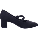Jana Damen Pump  in schwarz