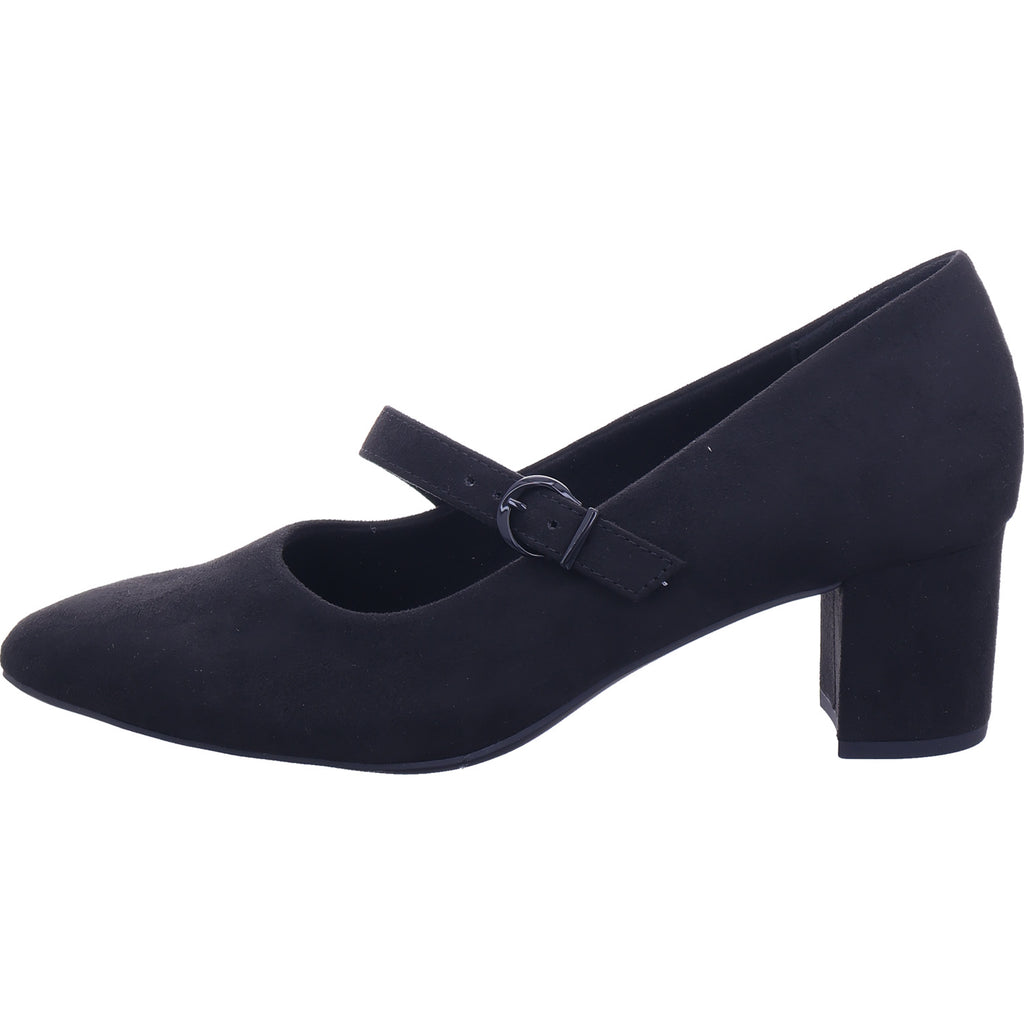 Jana Damen Pump  in schwarz