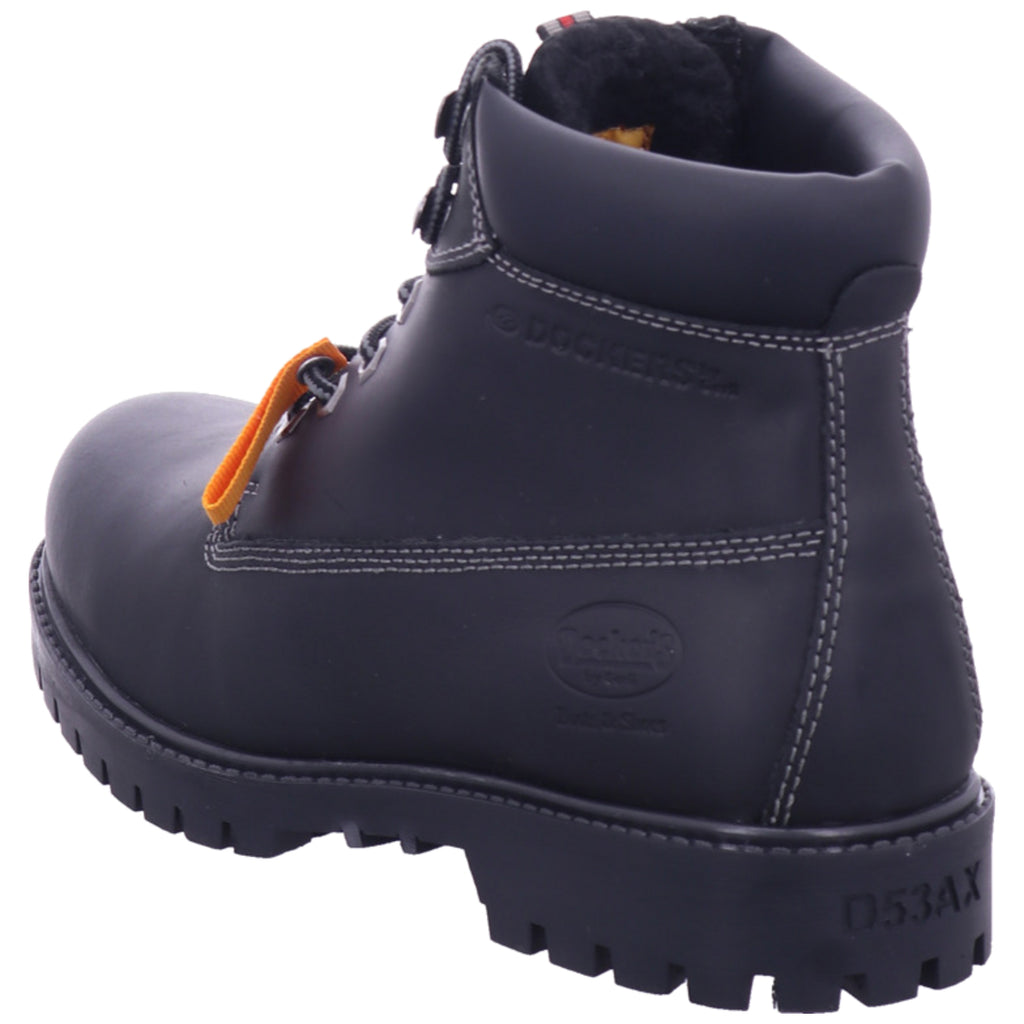 Dockers Herren Stiefel  in schwarz