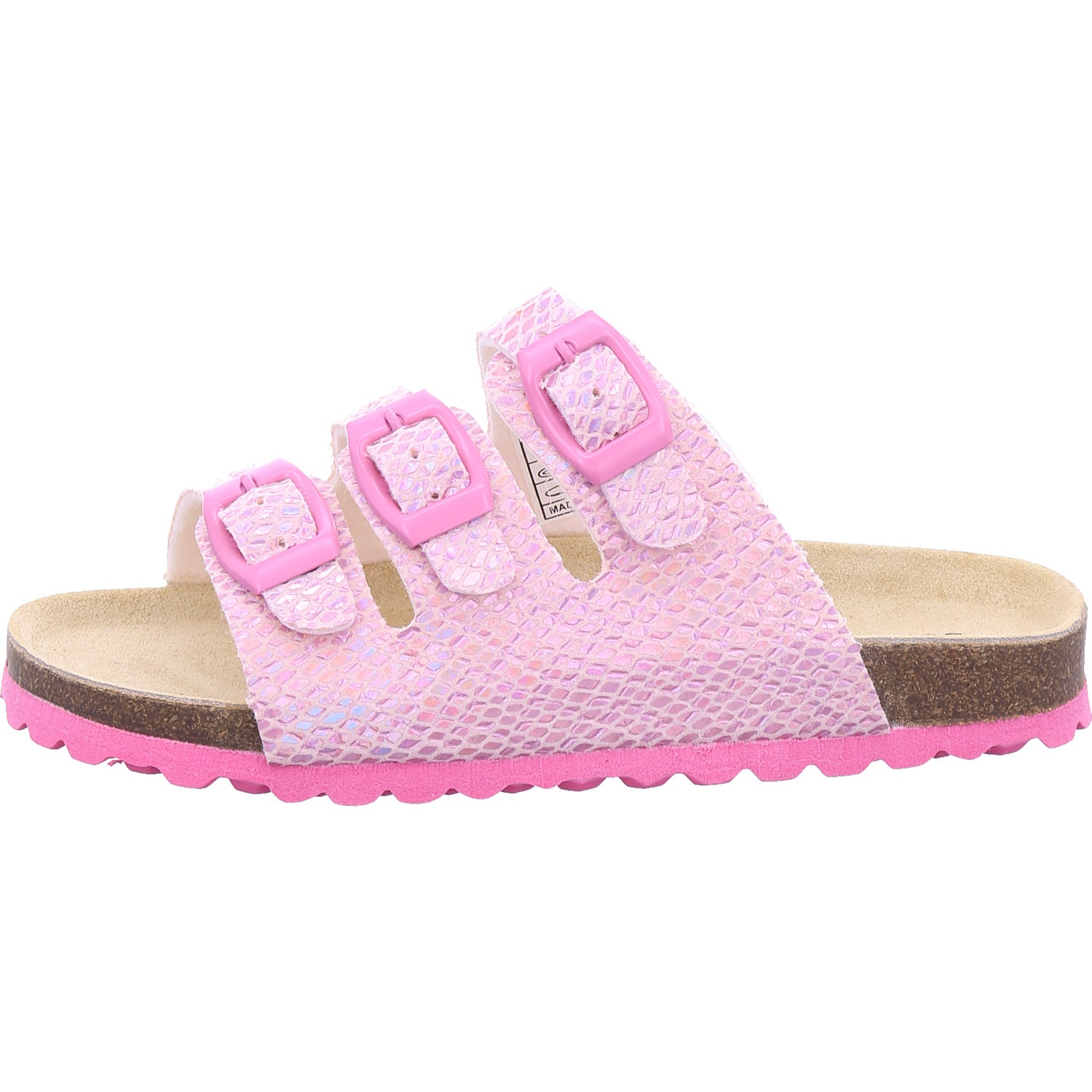 Dívčí pantofle Planet Footwear v růžové barvě