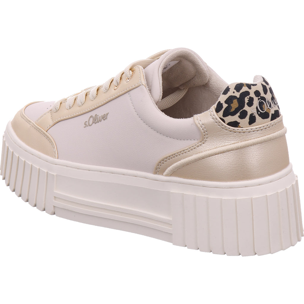 s.Oliver Damen Sneaker  in beige
