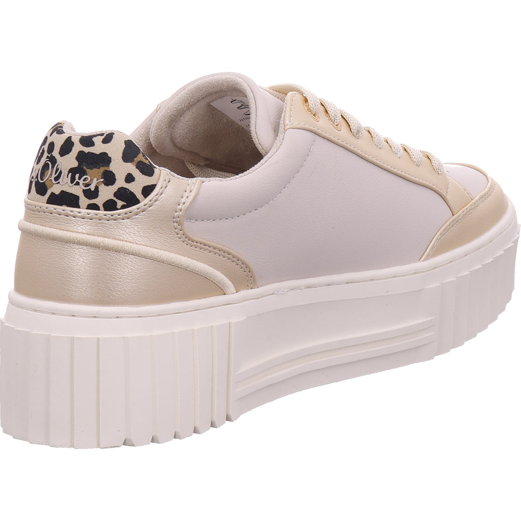 s.Oliver Damen Sneaker  in beige