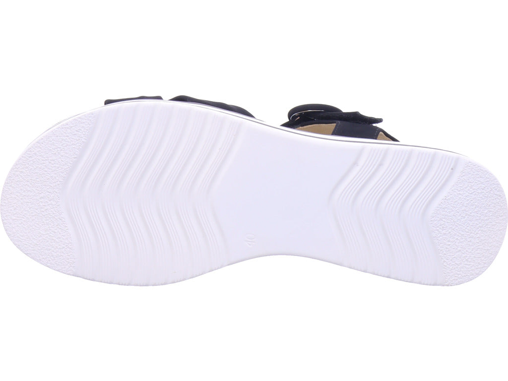 Shoe-world Damen Sandalette  in schwarz