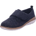 Florett Damen Hausschuh Wenke Slipper in schwarz