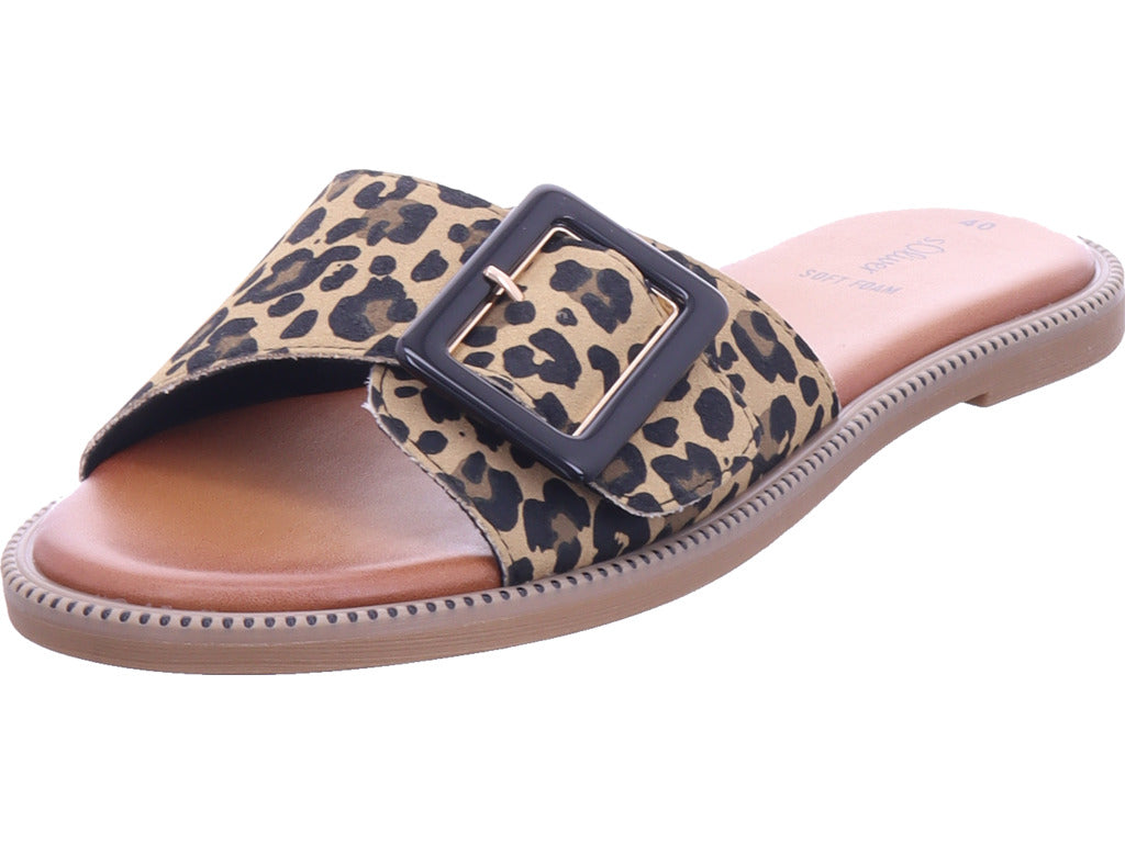 s.Oliver women's mule in beige