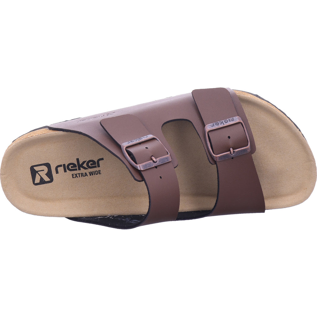 Rieker Men's Mules in Brown
