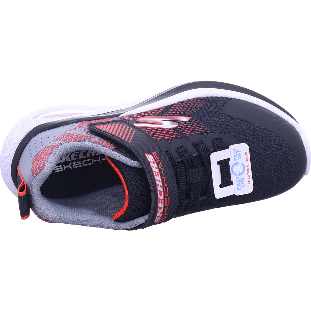 SKECHERS Jungen Sneaker Microspec Max Velocity in schwarz