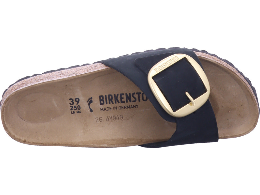 Birkenstock Madrid Big Buckle in black