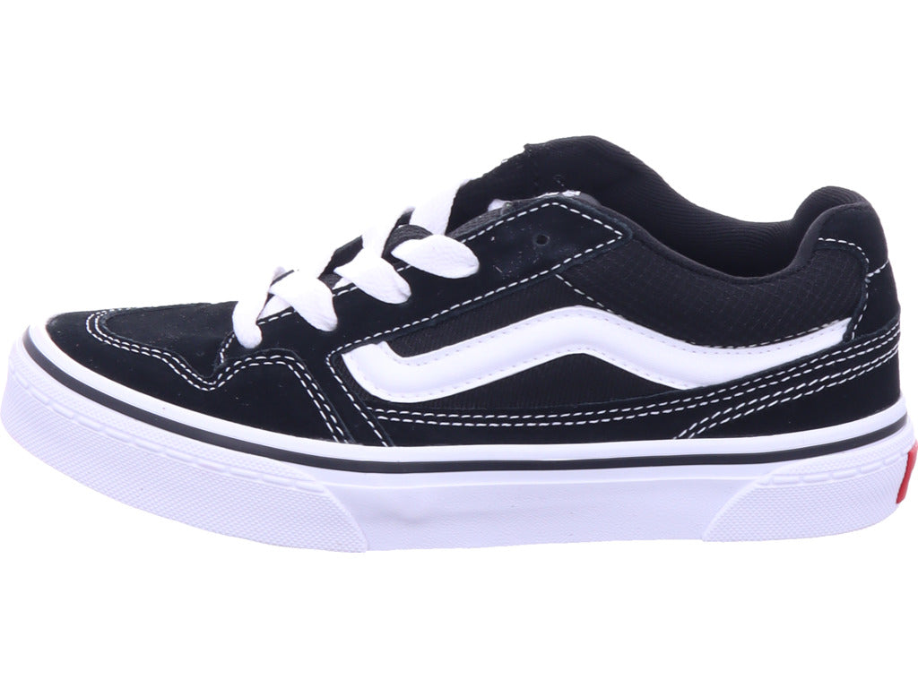 Vans Unisex - Kinder Textilschuh Caldrone in schwarz