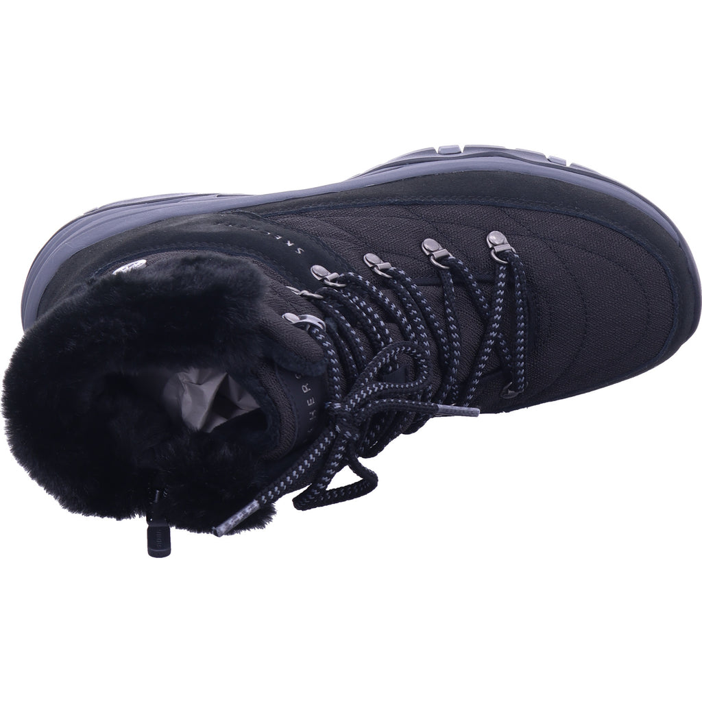 SKECHERS Damen Moonboots Trego in schwarz