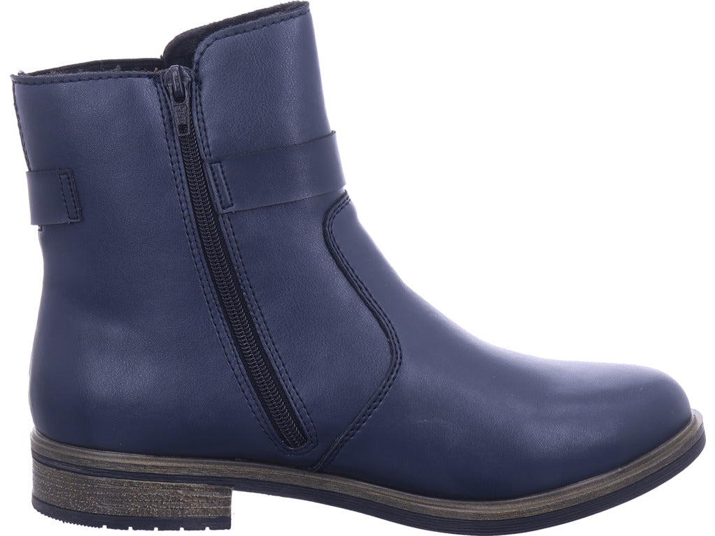 Rieker Damen Stiefel Hwk Damen Stiefel in blau