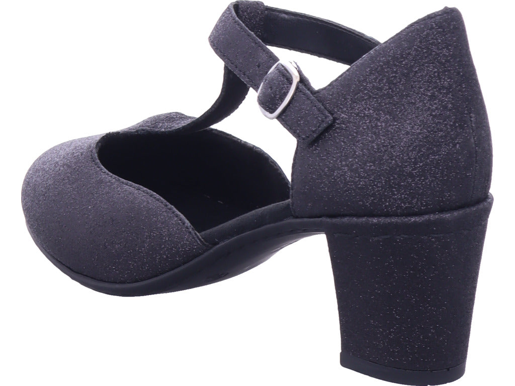 Rieker Damen Pump Fsk Damen Halbschuhe in schwarz