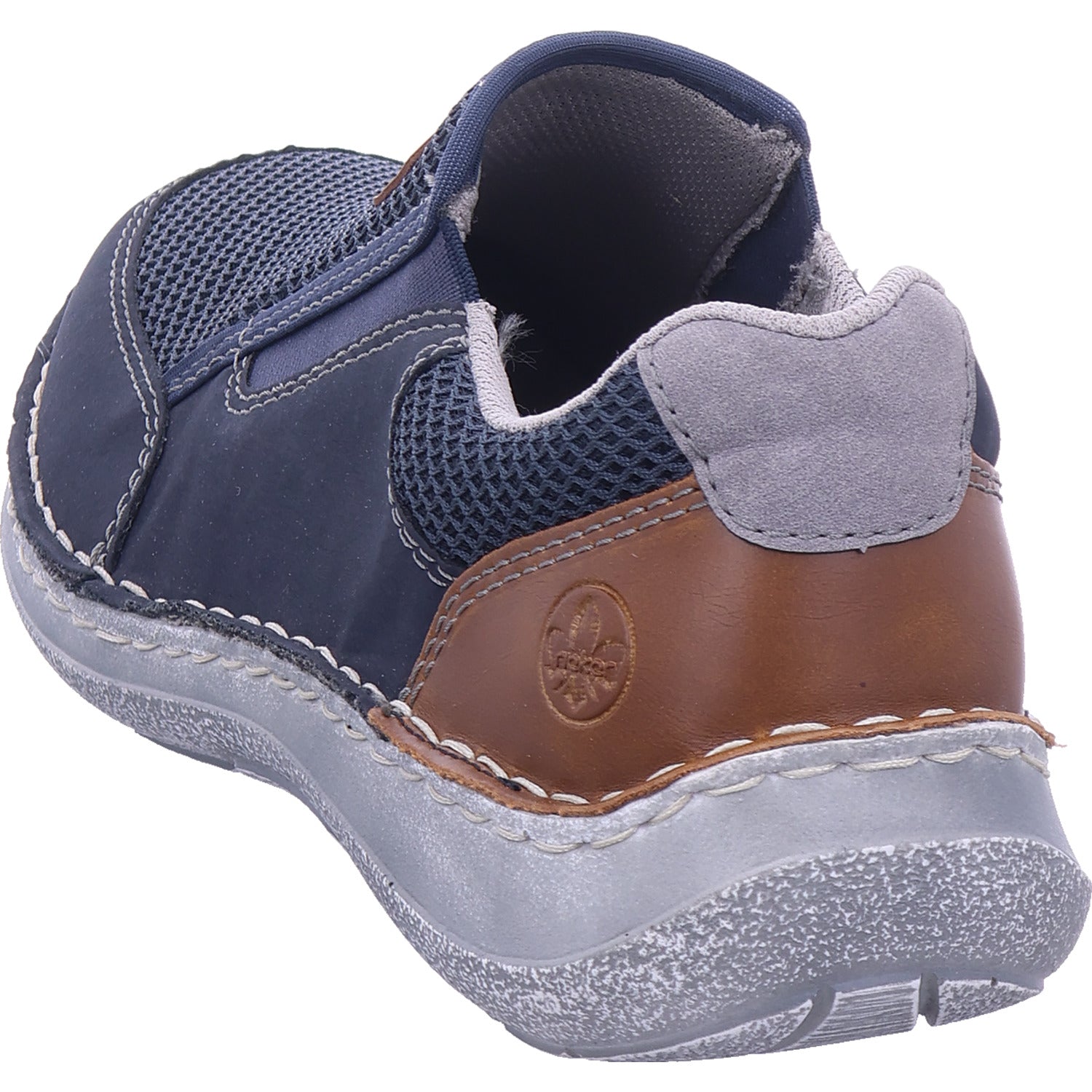 Rieker Herren Slipper  in blau