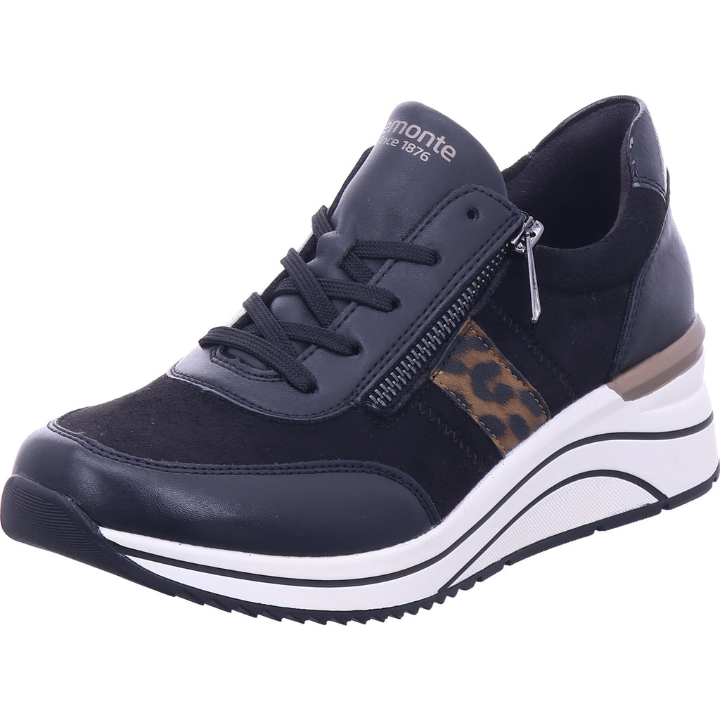 Remonte Damen Sneaker  in schwarz