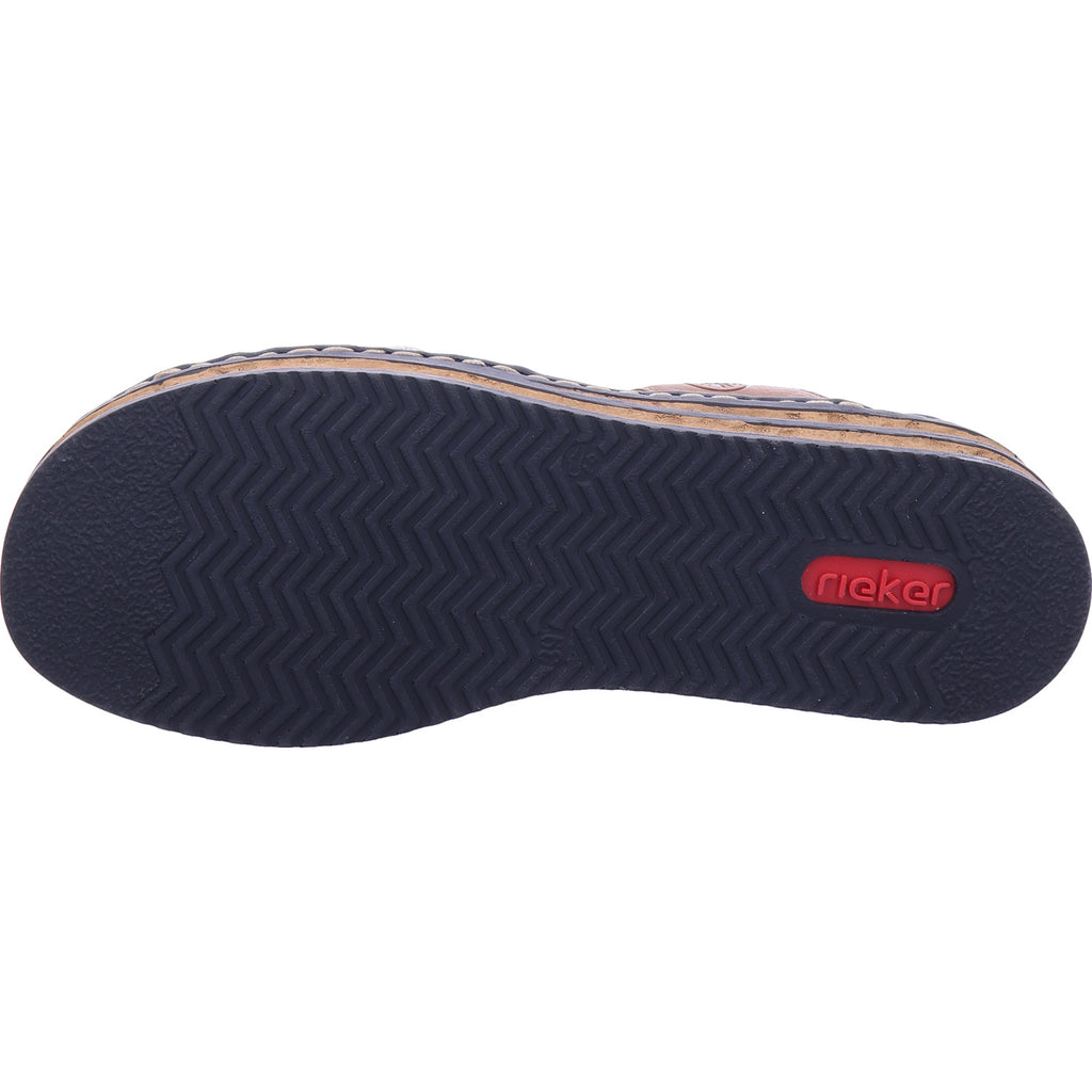Rieker Damen Pantolette  in grün