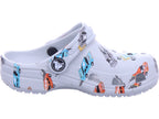 Crocs Jungen Sabot v šedé barvě