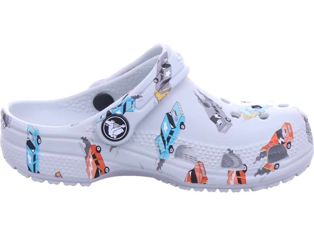 Crocs Jungen Sabot v šedé barvě