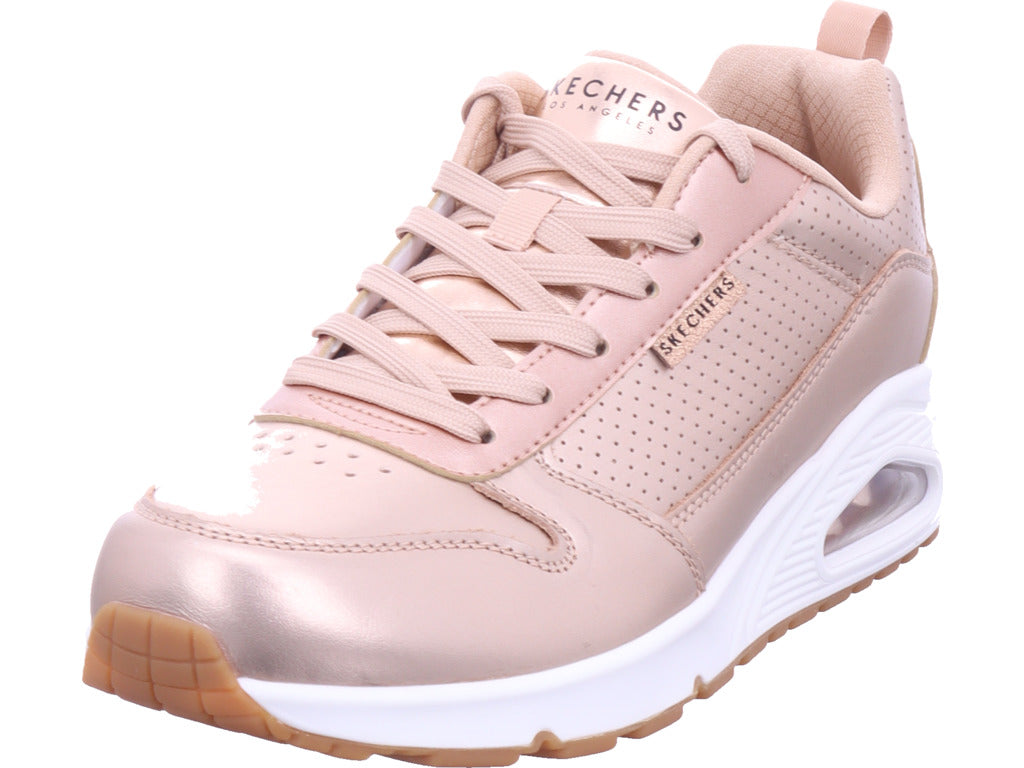 SKECHERS Damen Sneaker Uno-Metallixs in rose