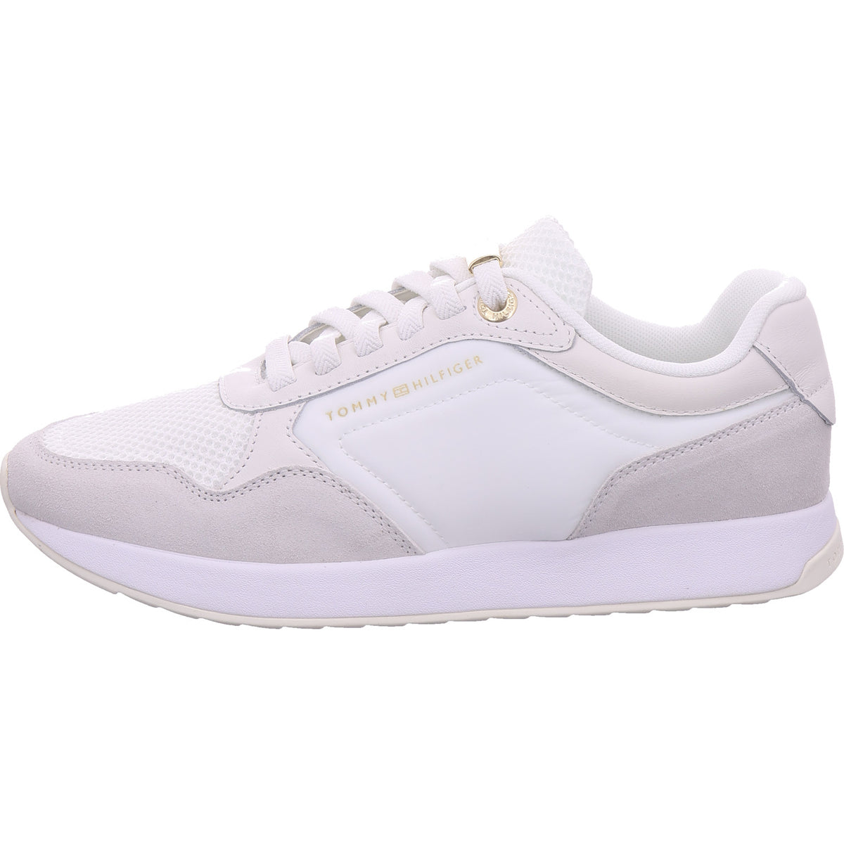 Tommy Hilfiger Damen Sneaker Th Chic Eva Runner Mesh in weiß