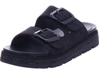 Marco Tozzi Damen Pantolette  in schwarz