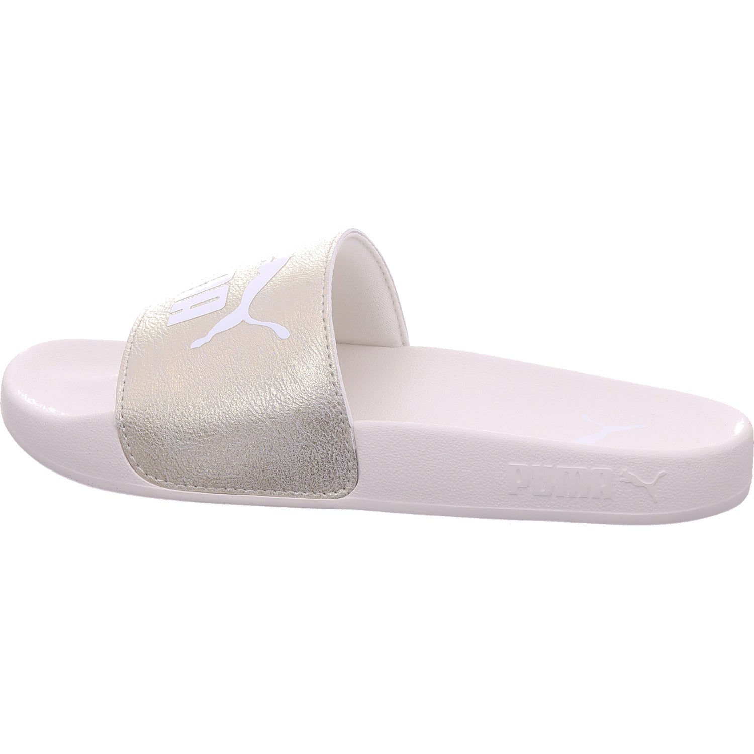 Puma Damen Badeschuh Leadcat 2.0 Metallic Whisper in gold