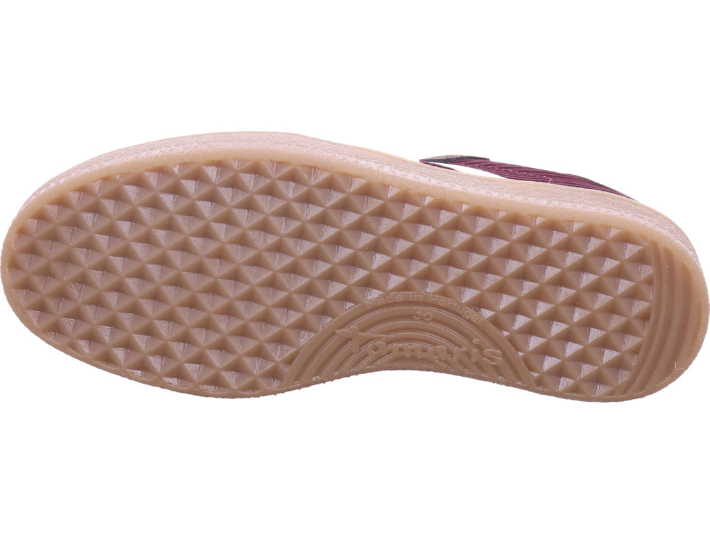 Tamaris Damen Sneaker M2372344 in bordo