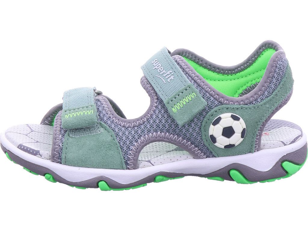 Superfit Jungen Sandale \ Mike 3.0 in grün