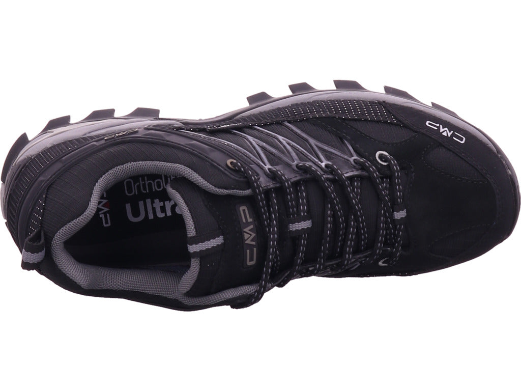 CMP Herren Wanderschuhe Rigel Low Trekking Shoe Wp in schwarz