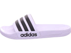 Adidas Unisex - Dospělí pantofle do vody v bílé