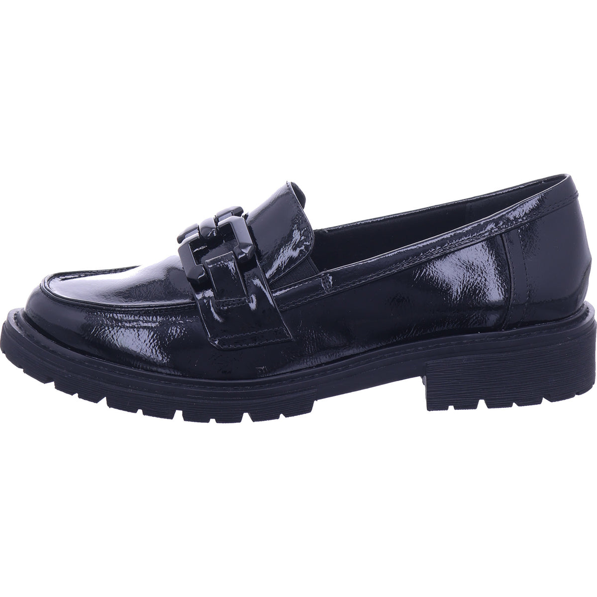 Jana Damen Slipper  in schwarz