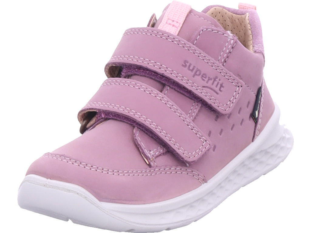 Superfit Girls' First Walker Ankle Boot Leather Breeze in purple
